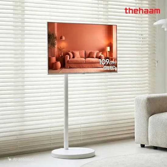 더함 삼탠바이미 스마트 QLED 109cm(43인치), 에센셜, 직접설치