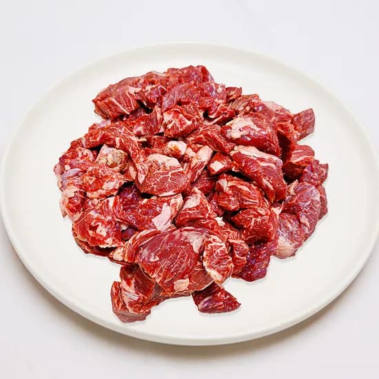한우 국거리 투뿔 마장동 모듬 1kg