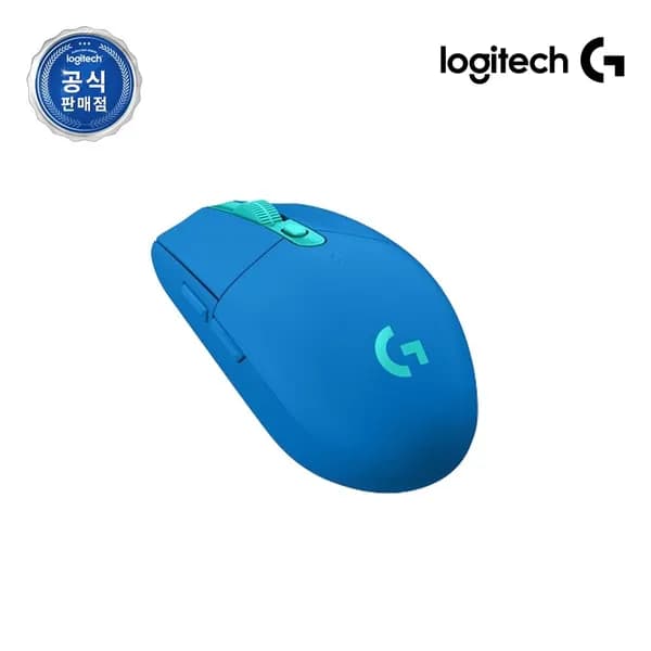 로지텍 G304 LIGHTSPEED 게이밍 마우스 블루