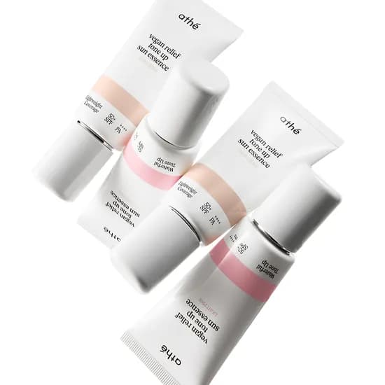 아떼 비건 릴리프 톤업 선 에센스 50ml SPF50+ PA++++ (2colors)