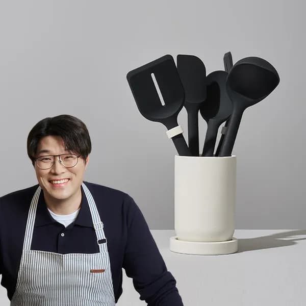 데켓 실리콘 키친툴 5P 세트(조리도구 4P+조리도구통 1P) 55,900원