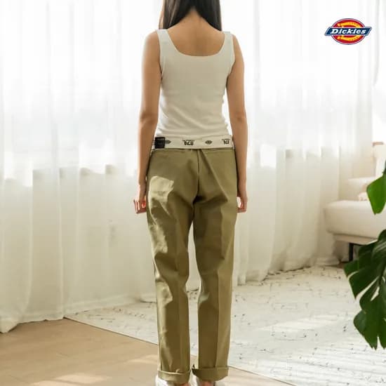 디키즈 874 면바지 남녀공용 카키 30X32