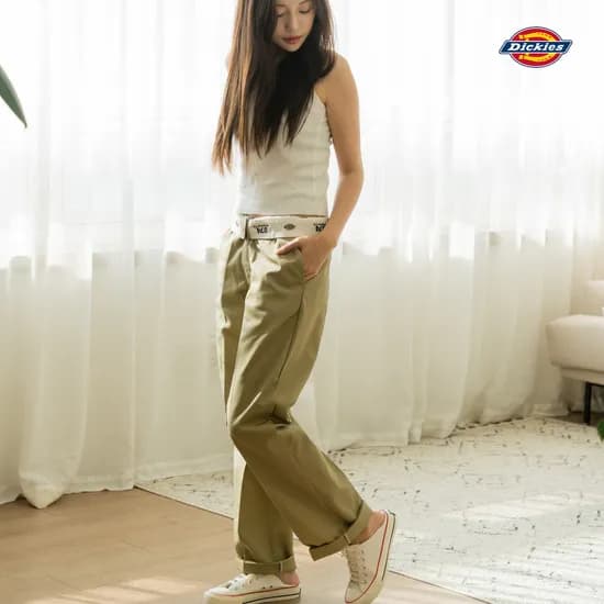 디키즈 874 면바지 남녀공용 카키 32X32