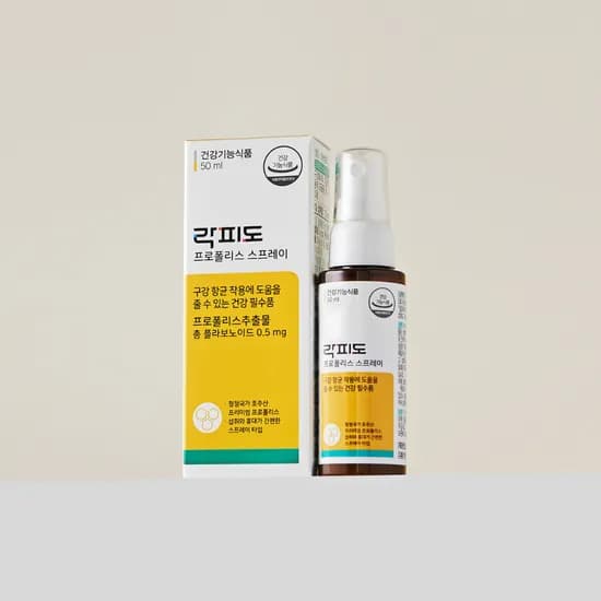 락피도 프로폴리스 구강항균 스프레이 50ml, 1개