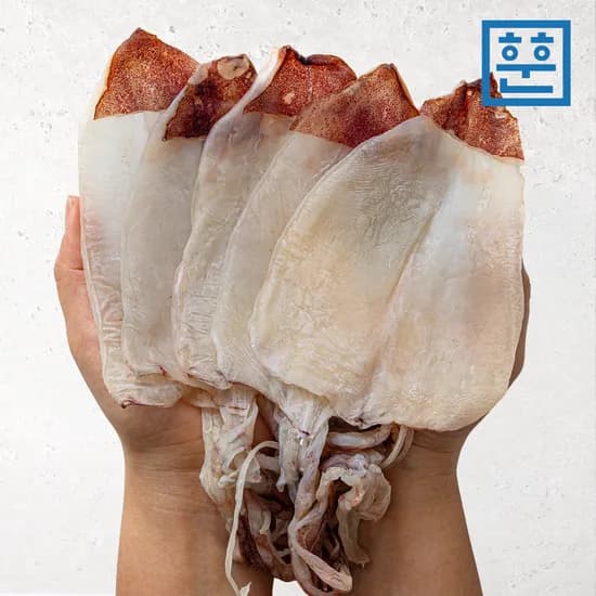 훈훈 반건조 건한치 마른 안주 오징어 건어물