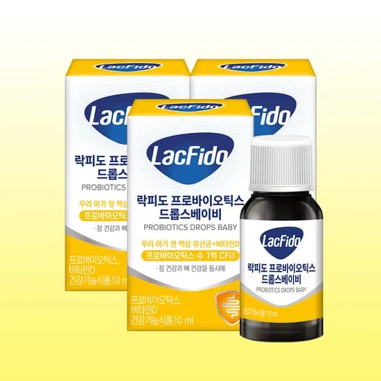 락피도 프로바이오틱스 드롭스 베이비 10ml 3개