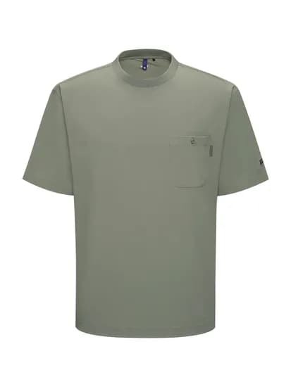 K2 남성 코드텐 CODE10 ICE 우븐 반팔 라운드 Khaki KMM25245K7