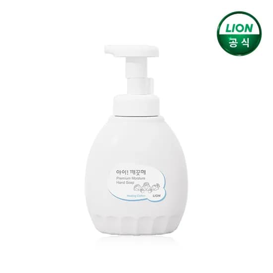 아이깨끗해 프리미엄 모이스처 힐링코튼 450ml 용기 1개