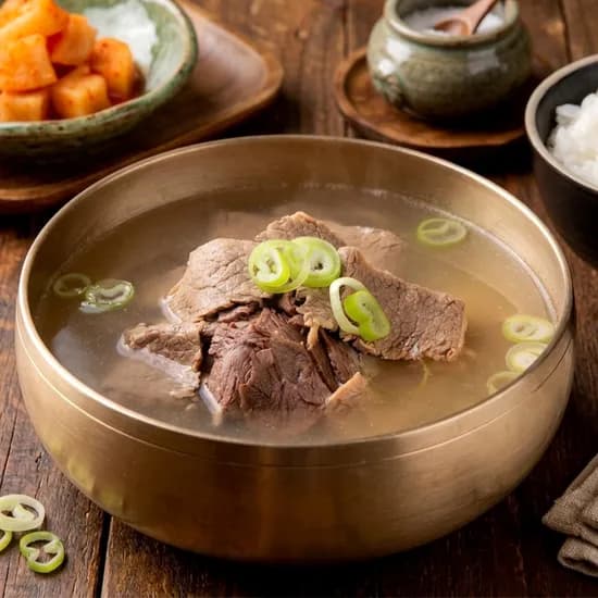 가마솥 수제 한우곰탕 맑은나주곰탕, 550g, 3개