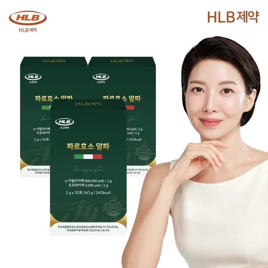 HLB제약 파로효소 알파 30포 3개