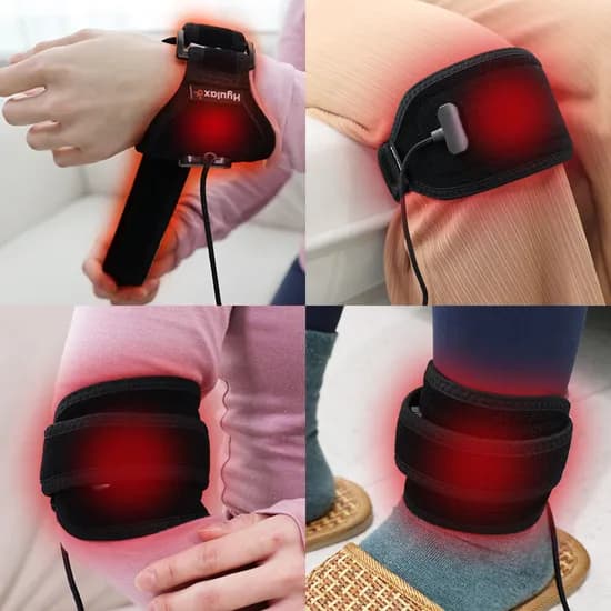FDA등록 휴렉스 온열 근적외선 원적외선 팔목 손목 발목 무릎 찜질기