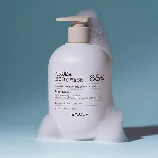 바이아우어 약산성 퍼퓸 아로마 바디워시 클린솝향, 510ml, 1개