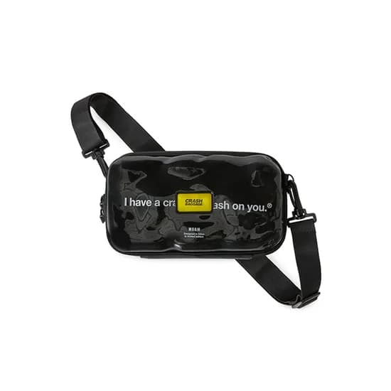 크래쉬배기지 MSGM 미니 아이콘 블랙 CBG-2SAC403-99