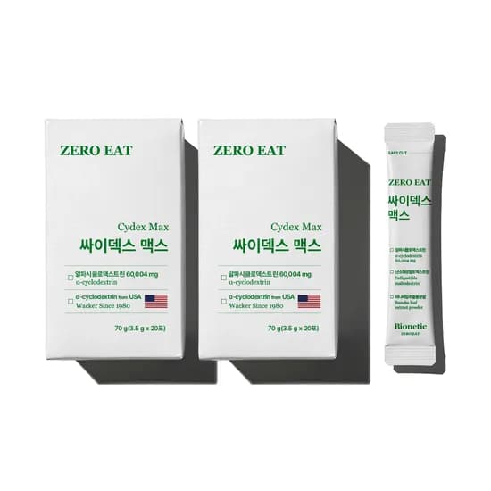 한풍네이처팜 바이오네틱 고함량 알파CD 제로이트 알파시클로덱스트린 40포, 2개