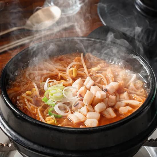 백년밥상 오징어 김치 콩나물 국밥 밀키트