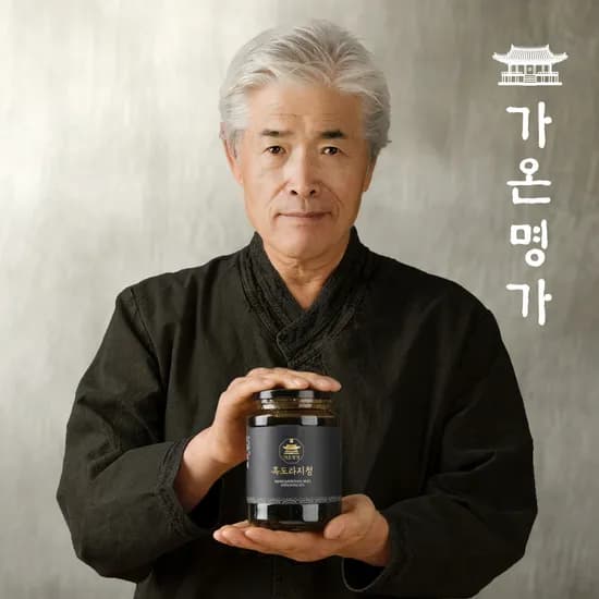 가온명가 도라지청 흑 도라지청 약도라지 600g, 1개