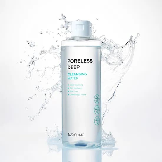 맥스클리닉 포어리스 딥 클렌징 워터 400ml, 1개