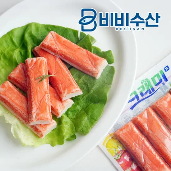 한성기업 크래미 90g 15개 게살 몬스터크랩