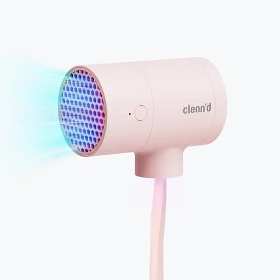 클린디 티드라이어 휴대용 무선 칫솔살균기 CL-401 핑크