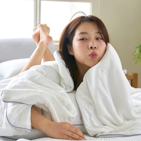 시원쿨쿨 냉감이불 시원한 양면 쿨 여름 이불 퓨어화이트, SS(슈퍼싱글) 44,800원