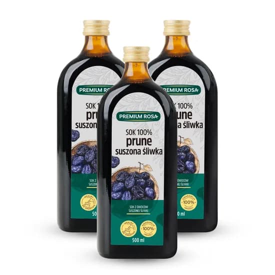 프리미엄로사 푸룬 원액 즙 농축액 식이섬유 500ml, 3개