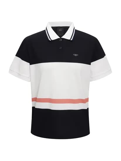 K2 여성 시그니처 아이스드라이 선염 폴로 W Navy KWM25272N4