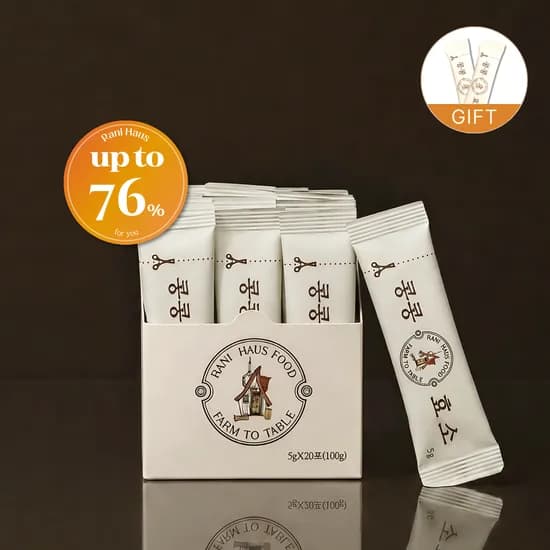 콩콩효소 쥐눈이콩 임산부 효소 유산균 소화 곡물 발효 분해 5g 20포, 1개