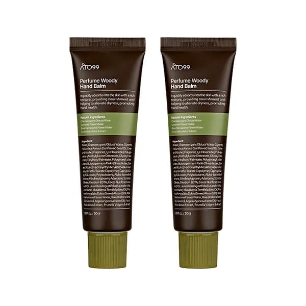 아토99 퍼퓸 핸드크림 우디 50ml 2개