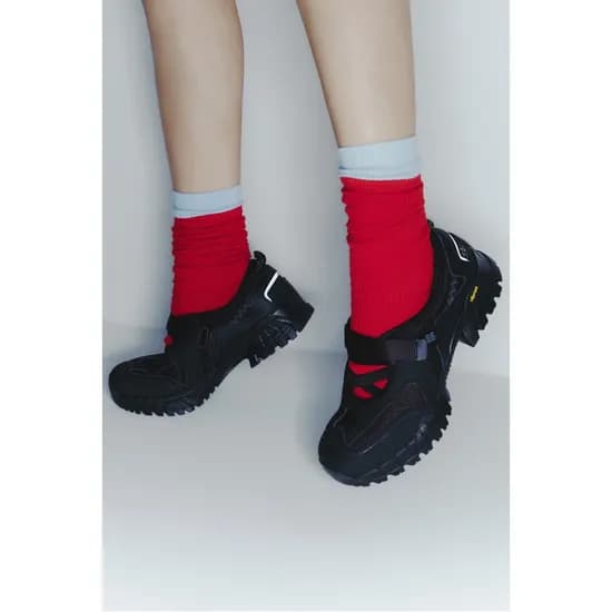 여성 메리제인 샌들 FE2AX25410BLK