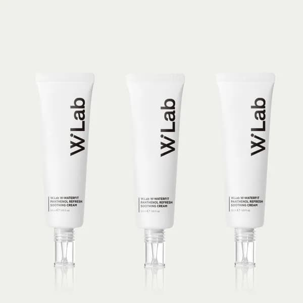 더블유 워터핏 판테놀 리프레시 수딩 크림 50ml, 3개