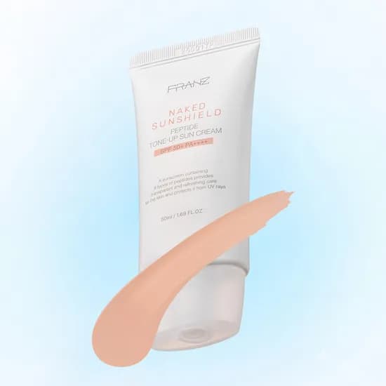 프란츠 네이키드 선쉴드 펩타이드 톤업 선크림 50ml