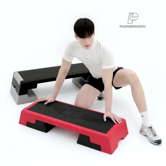 와이드 대형3단 스텝박스 103cm 운동 점프박스 휨없이튼튼한 친환경TPE상판 미끄럼방지