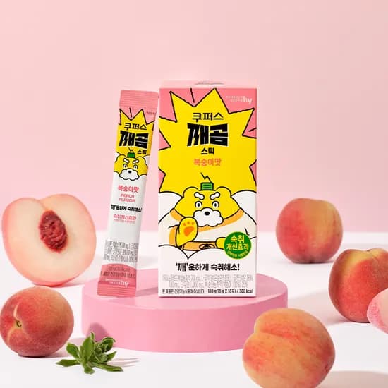 쿠퍼스 깨곰 스틱 복숭아맛 18g x 10포
