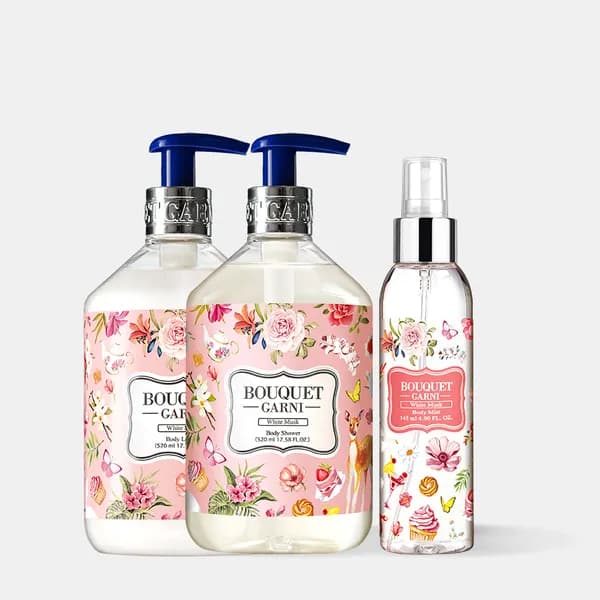 딥퍼퓸 바디워시 520ml + 바디로션 520ml + 헤어 앤 바디미스트 145ml 21,900원