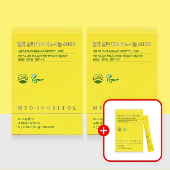 비건 콜린 미오 이노시톨 4000 30포 3개