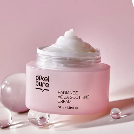픽셀퓨어 래디언스 아쿠아 수딩 크림 젤크림 속건조 끈적임없는 50ml, 1개