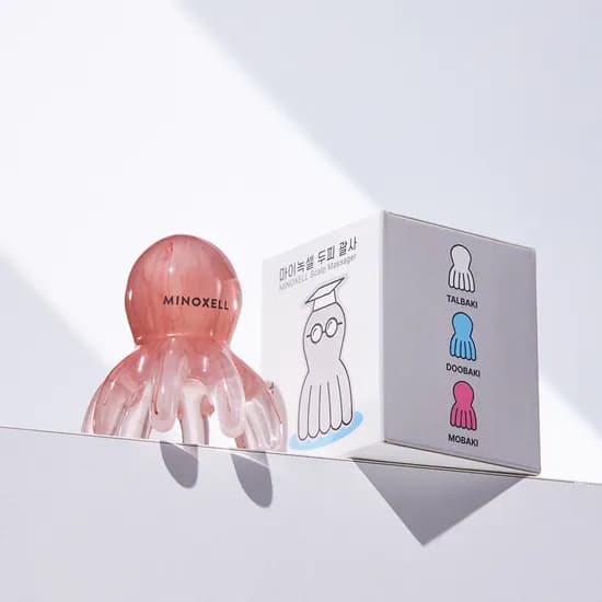 마이녹셀 문어 두피 괄사 삼둥이 승모근 머리 두피 지압 경락 마사지 림프순환