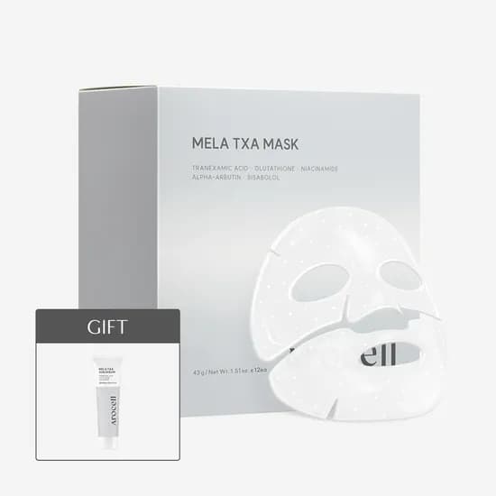 아로셀 멜라 TXA 마스크 12매 + 멜라 TXA 선 세럼 10ml 증정 54,900원