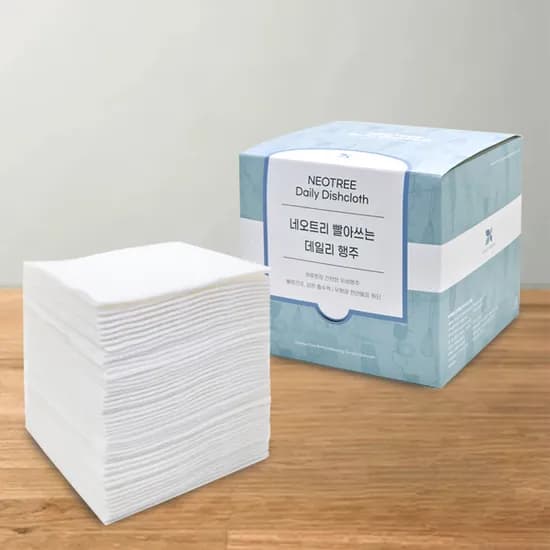 네오트리 빨아쓰는 위생행주 일회용 주방 행주 50매
