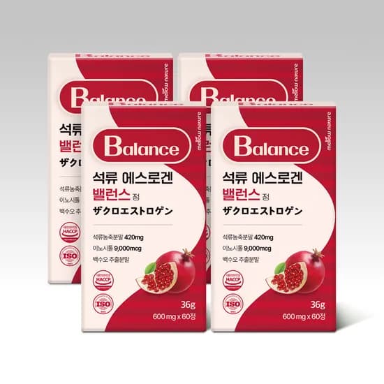 멜로우네이쳐 석류 에스 로겐 밸런스 정 에스트로겐 4박스 59,400원