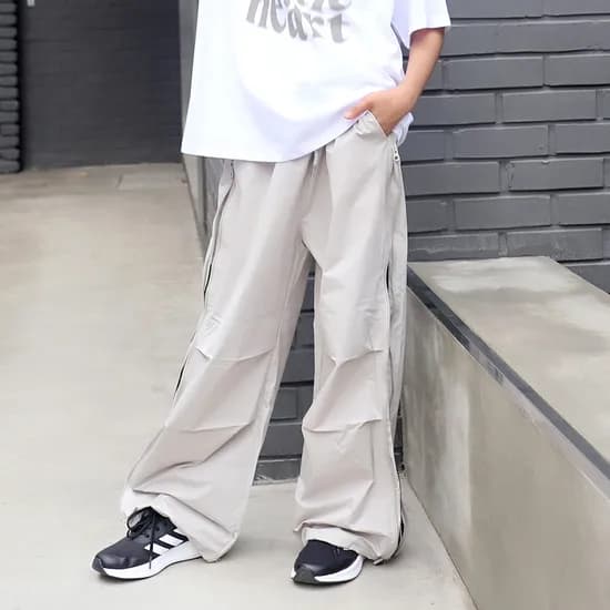 더데이걸 와이드 지퍼라인 파라수트 TGTA25502
