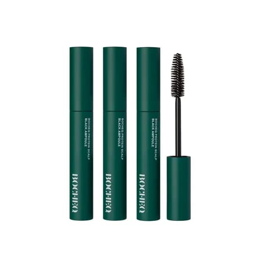 보첵 탈모 새치 커버 두피 헤어 마스카라 앰플 스틱 10ml, 3개