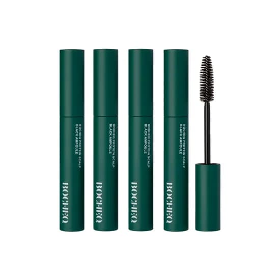 보첵 탈모 새치 커버 두피 헤어 마스카라 앰플 스틱 10ml, 4개