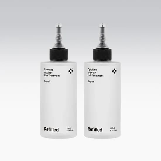 리필드 사이토카인 탈모 트리트먼트 200ml 2개 스파 두피케어 딥리페어 에센스