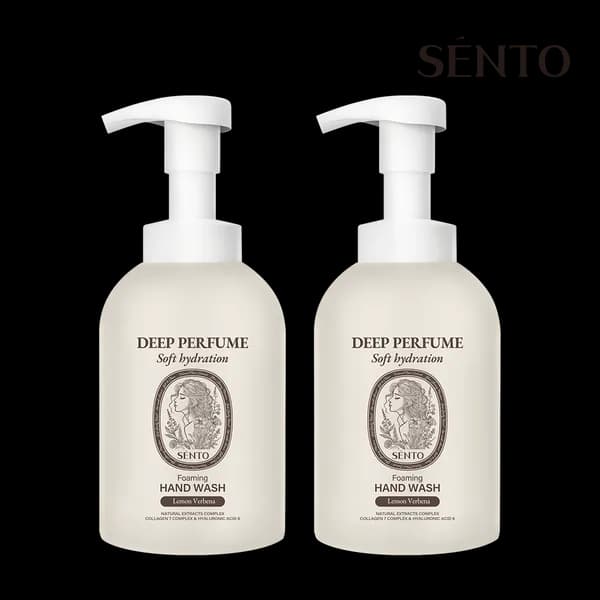 센토 딥퍼퓸 포밍 대용량 핸드워시 레몬버베나향 510ml 2개