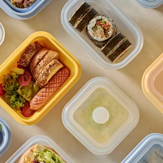 3단 폴딩 실리콘 밀폐용기 간편조리 실리콘 찜기 외 3종