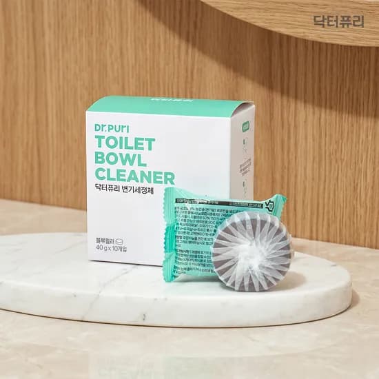 닥터퓨리 오래가는 변기세정제 클리너 40g 10개입 12,800원