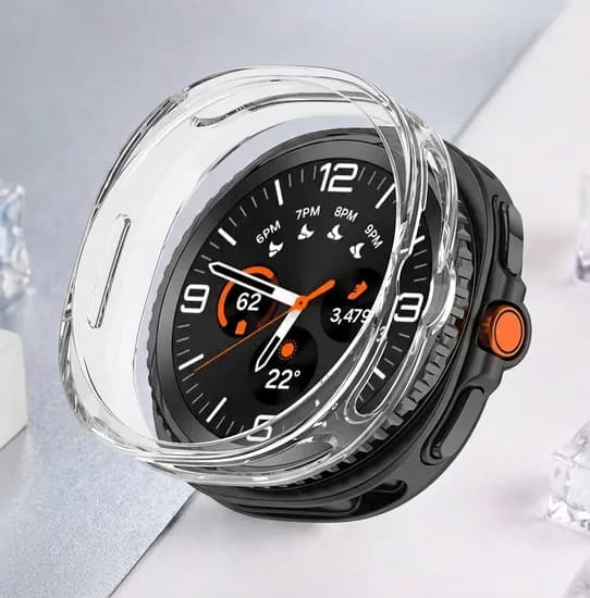 갤럭시워치8 클래식 실리콘 보호 케이스 갤워치8 액정 46mm 유광 커버 호환