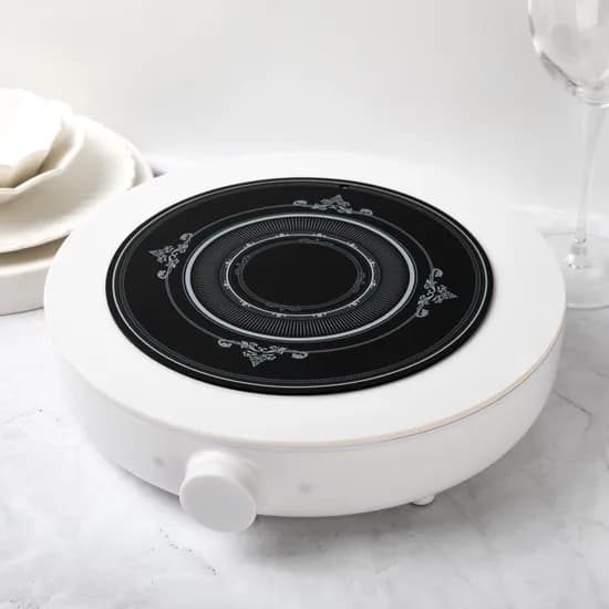 디아르 국내생산 초내열 실리콘 데모닉 인덕션 보호 매트 패드 냄비 받침 M(20cm), 블랙/다크그레이