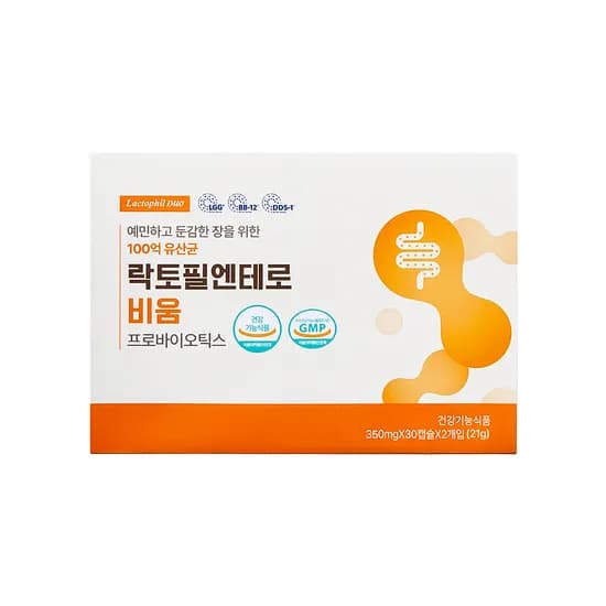 락토필엔테로 비움 장유산균 60캡슐, 1개